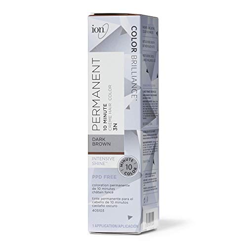 Ion 3N Dark Brown Permanent Creme Hair Color 3N Dark Brown