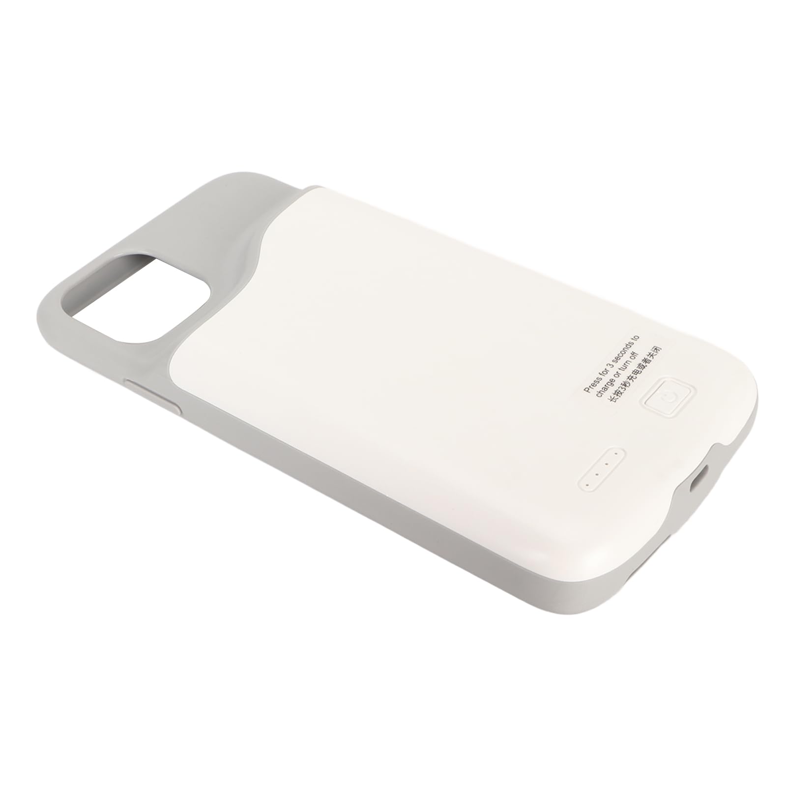 SIXRUN Custodia Batteria per IPhone 11 Pro Max, 6000mAh (WHITE)