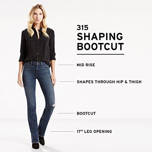 316 shaping bootcut jeans