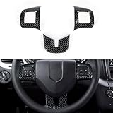 BRMYL for 2012-2014 Dodge Challenger / 2011-2014 Dodge Charger & Avenger / 2011-2013 Dodge Durango / 2011-2020 Grand Caravan / 2013-2016 Dodge Dart Accessories ABS Carbon Fiber Stickers