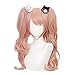 Produktbild OSIAS Cosplay Perücke, Danganronpa Perücke, mit Kostenloser Perückenkappe, für Halloween, Party, Karneval, Nachtleben, Konzerte, Hochzeiten (Enoshima Junko Perücke)