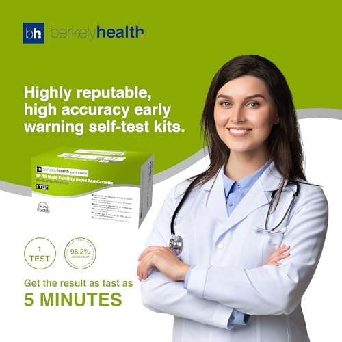 Spermatest Berkeley Health SP-10 Fruchtbarkeitstest-Kit für Männer