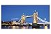Produktbild LimeWorks Badetuch, 70x140 cm, London Tower Bridge am Abend, Made in EU