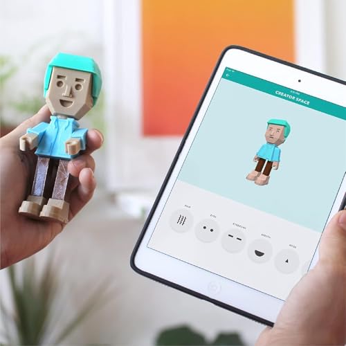 Toybox 3D Printer for Beginners and Kids with Fast Printing, Easy Setup, Safe Design, Free App with Access to 7,000+ Digital Toys, 1 Filament Included - Alpha Three by Toybox - Image 2
