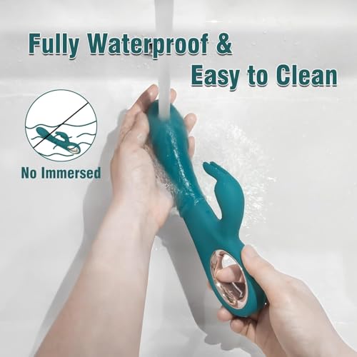 Image of Thrusting Dildo Vibrator Female Sex Toys - SeYouYou 3 in 1 Women Sex Toys with 10 Vibration & 5 Thrusting Modes - Clitoral Stimulator Vibrators Adult Toys for Women Couples(Green) | 3 in 1 Women Sex Toys Clitoral Stimulator Vibrators Adult Sex Toys for Women Couples Solo Pleasure