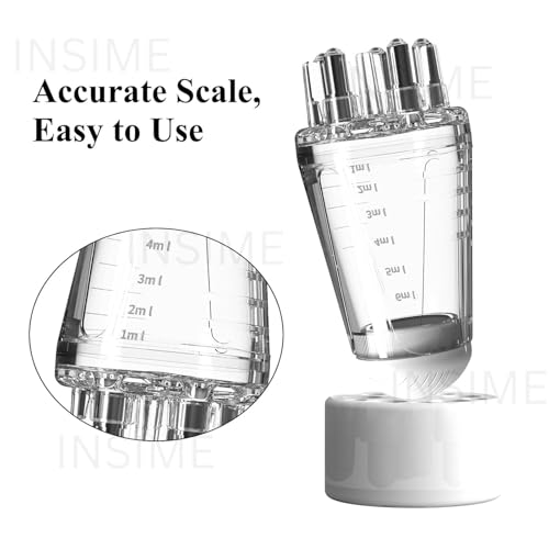 Image of Hair Oil Scalp Applicator Tool | Mini Serum & Oil Dispenser with Scalp Massager | Easy Oiling Applicator for Hair | Compact 5 cm Design