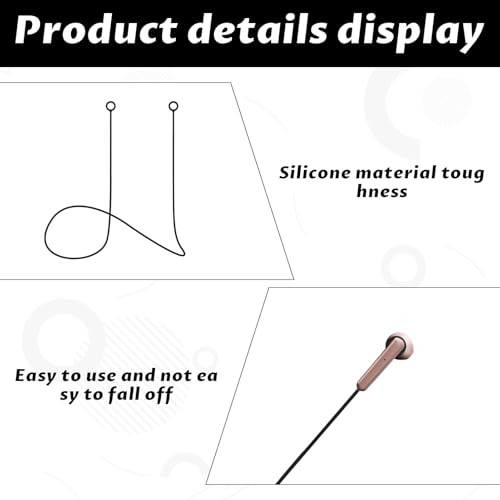 2 Pcs Silicone Connector Cord Earplugs, Quiet & Switchable, Safety Tether to Prevent Falling Out - Image 2