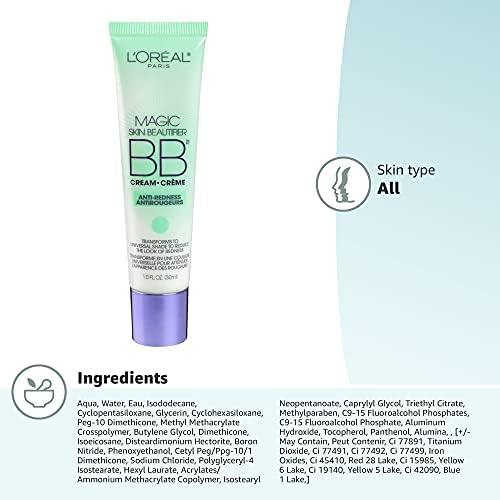 L'Oreal Paris Magic Skin Beautifier Bb Cream - Anti-Redness