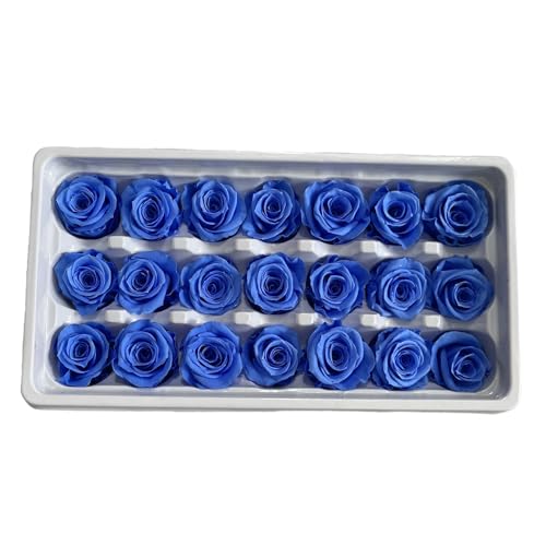 Flores preservadas rosas eternas 2-3cm paquete de 3 miniatura 1