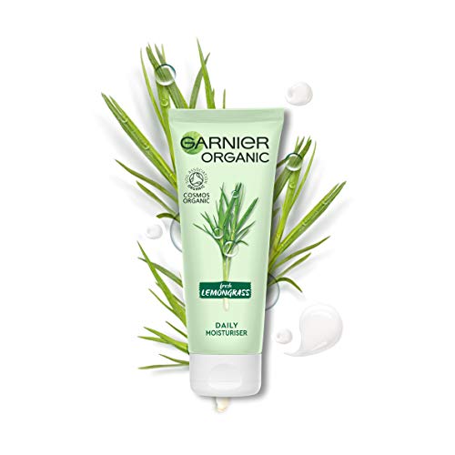 Garnier Organic Lemongrass Daily Face Moisturiser, Refreshing And Hydrating Day Cream Combination And Normal Skin 50 Ml - Image 3