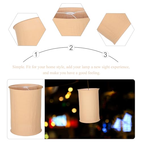 Pantalla de lámpara de tela moderna para lámparas de mesa 4