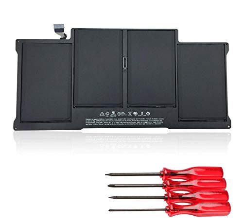 7.6V 55Wh A1369 Laptop Battery for MacBook Air 13 inch A1466 (Mid 2012 Mid 2013 Early 2014 Early 2015 2017) A1369 (Late 2010, Mid 2011 Version) Compatible A1496 A1405 A1377 7200mAhHigh Capacity