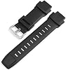 Correas de repuesto Lijinlan compatibles con Casio Tough Solar PROTREK PRG-200/PRG-250/PRG-260/PRG-270/PRG-500, TPRW-2000/PRW-2500/TPRW-3500/PRW-5000, correa de goma para relojes de la serie Protrek 2