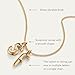 JENNY BIRD Letter L Monogram Initial Pendant Necklace | High Polish Gold, Lobster Clasp | Sleek, Chunky Designer Jewelry for Women