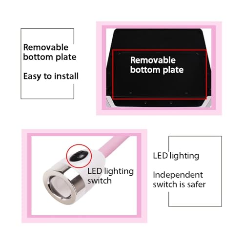 Urządzenie do pochłaniania pyłu z paznokci, lampa UV LED do paznokci cztery w jednym i frezarka do paznokci o dużej mocy ssania, odpowiednie do profesjonalnej