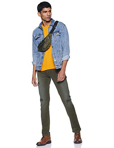 Image of Pepe Mens 5 Pocket Distressed Jeans