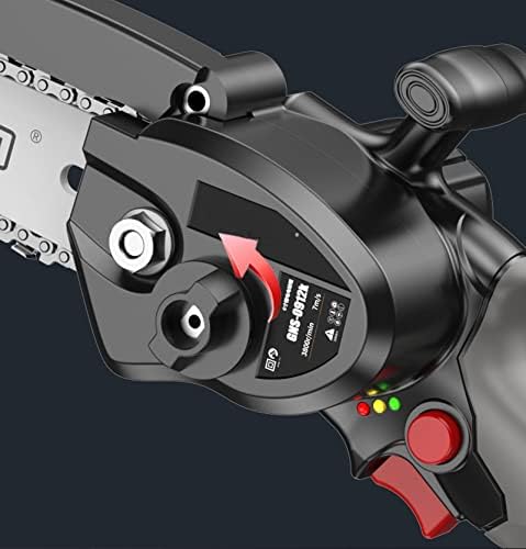 1900W Cordless Reciprocating Saw, 16.8V/6.0H Battery Rechargeable, 7M/S Speed, 5 Chain Kits, Light and Low Noise Wood Power Saw Tool