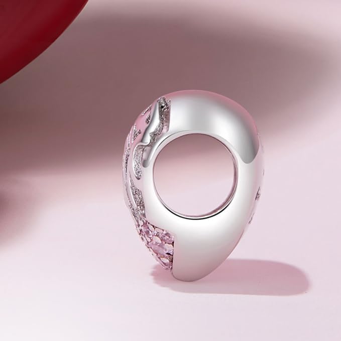 Heart Charms 925 Sterling Silver Bead Charms for Bracelets and Necklaces Women's Holiday Birthday - Image 3