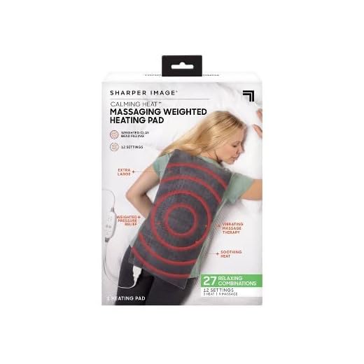 Sharper Image Calming Heat Ultra Deluxe Body Massager 082-02-0240 082-02-0240