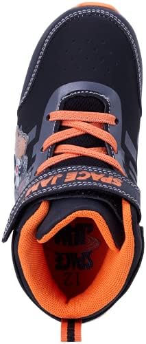 Josmo Kids Boy's Space Jam Sneaker (Toddler/Little Kid), Black/Orange, 7 | Image 5