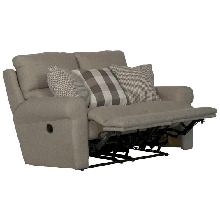 Image of Torque - Avalon 2 Seater Fabric Manual Recliner | Recliner Sofa /Chair for Living Room, Bedroom, Office (Beige) | 1 Year Warranty