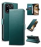 Yunubeyii Cover Libro per OnePlus 15 - [Blocco RFID] Luxury PU Leather Portafoglio Card Holder Magnetic Phone Custodia con Kickstand, Cover Protettiva Antiurto, Verde