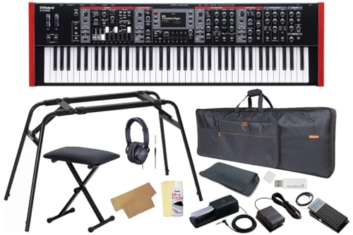 Roland ���[�����h/V-STAGE 76 [����4���X�^���h �� �����L�������O�P�[�X �Z�b�g�I] �X�e�[�W�E�L�[�{�[�h