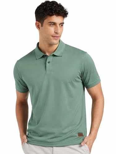 Image of Premium Cotton Pique Polo T-Shirt for Men | Half Seelves Regular Fit | Polo Neck - Ultra-Soft Breathable Fabric | Moisture Wicking