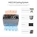 Beelink EQi12 Mini PC Intel i5 12450H(8C/12T,up to 4.4GHZ),24GB LPDDR5 5200MHz 500GB PCle4.0 SSD Mini Computer Supports 4K Dual Screen Display/WiFi6/BT5.2/Dual Gigabit LAN Support Win 11 Pro