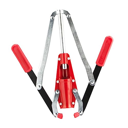 Bouchonneur à levier double PRETYZOOM en métal robuste et poignée ergonomique rouge