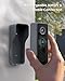 MUBVIEW Wireless Doorbell Camera with Chime, WiFi Video Doorbell Camera with Voice Chager, Motion Detector, Anti-Theft Device, 2K HD, Night Vision, 2-Way Audio, Storage (Optional)