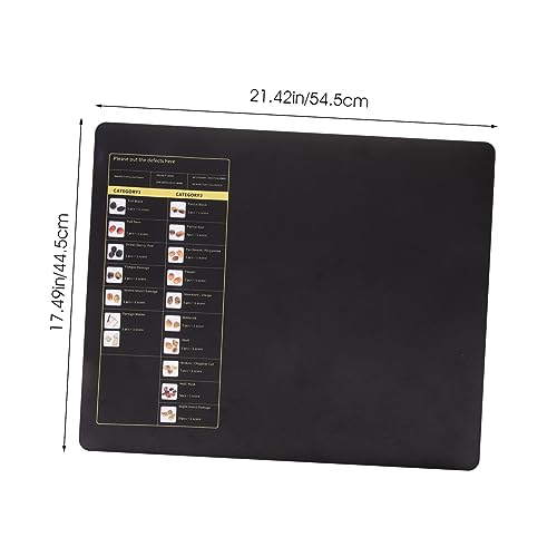 DOITOOL Almofada De Classificação De Grãos De Café Cartão De Classificação De Grãos De Café Tapete D