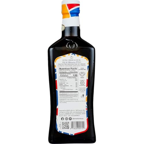 Aceite de oliva extra virgen BONO Sicilian 500 mL miniatura 2