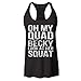 Shop4Ever Oh My Quad Becky Look at Her Squat Women's Racerback Tank Top Gym Tank Tops Large Black 0