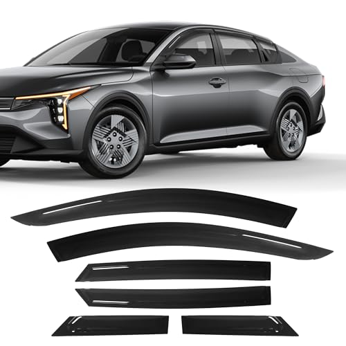 Rain Guards, Low Profile Car Window Visor Vent Visors Accessories,