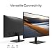 Viewedge 24 Inch Monitor - FHD 1080p 100Hz (Supports 75hz) Computer Monitor 24 inch with Bluelight Filter HDMI VGA Ports, 100x100 mm VESA (Wall Mountable), Ultra Thin Bezel Designed