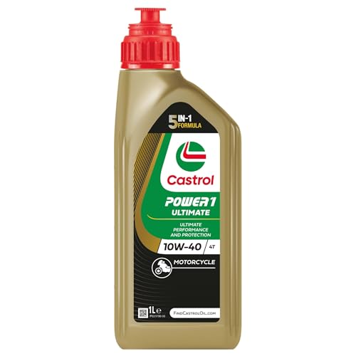 Castrol POWER1 ULTIMATE 4T 10W-40 Motorcycle Oil 1L