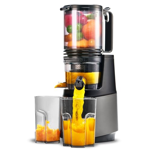 Extracteur de Jus de Fruits et Légumes, Ouverture de 13.5cm capacité de 2L Machine a Jus de Fruit,...