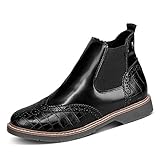 s oliver stiefel schwarz mädchen Soft Foam s.Oliver Damen 5-5-25444-25 054 Chelsea-Stiefel, Black Croco, 37 EU