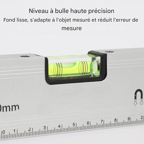 Niveau à bulle de précision pour réussir vos travaux de maison