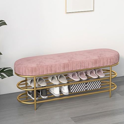 Étagère à chaussures multifonctionnelle L80cm avec banc rembourré - 8