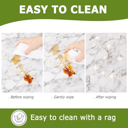 Nappe effet bois 120cm lavable pour protéger la table ronde - 5