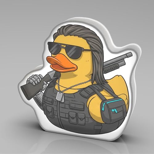 Panneau lumineux LED canard Allenjoy fixation murale, veilleuse de bureau deco gamer