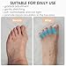 16 PCS Professional Toe Separators, Five - Ring Silicone Toe Spacers, Toe Stretcher Correctors, Ideal for Correct Bunions, Restore Toes Original Shape, Yoga, Pilates or Other Exercises