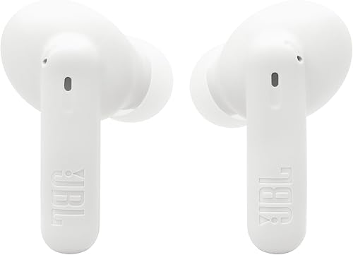 JBL Wave Beam 2, Wireless Noise Cancelling Bluetooth Earbuds with 40h Playtime, JBL Pure Bass Sound, Smart Ambient Technology and Multi-Point Connection, Closed-Back Stick Design, White - 6