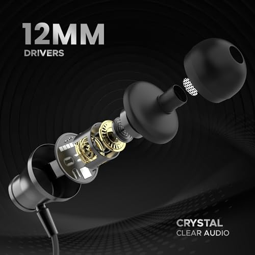 Image of AROMA NB119 Tune Upto 48 Hours Playtime*, Fast Charging, Dual Pairing, Bluetooth Neckband
