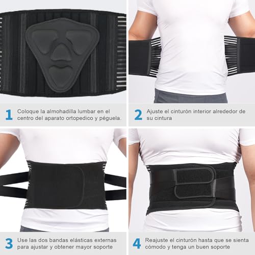 Fajas de carga para hombres 26 Imagen adicional