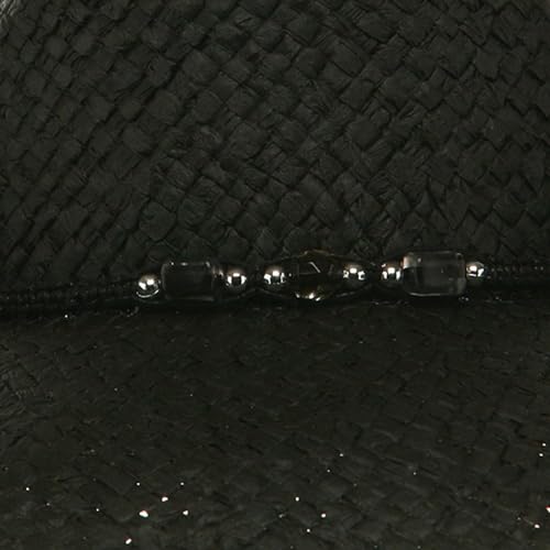 Sombrero Cowboy Negro de Paja para Mujer MG miniatura 5