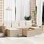 7 Pieces/Beige and Cream