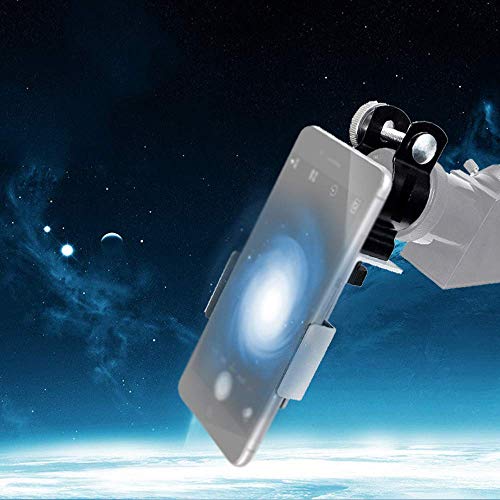 Telescopio refractor para astronomía con trípode y montaje para celular miniatura 4